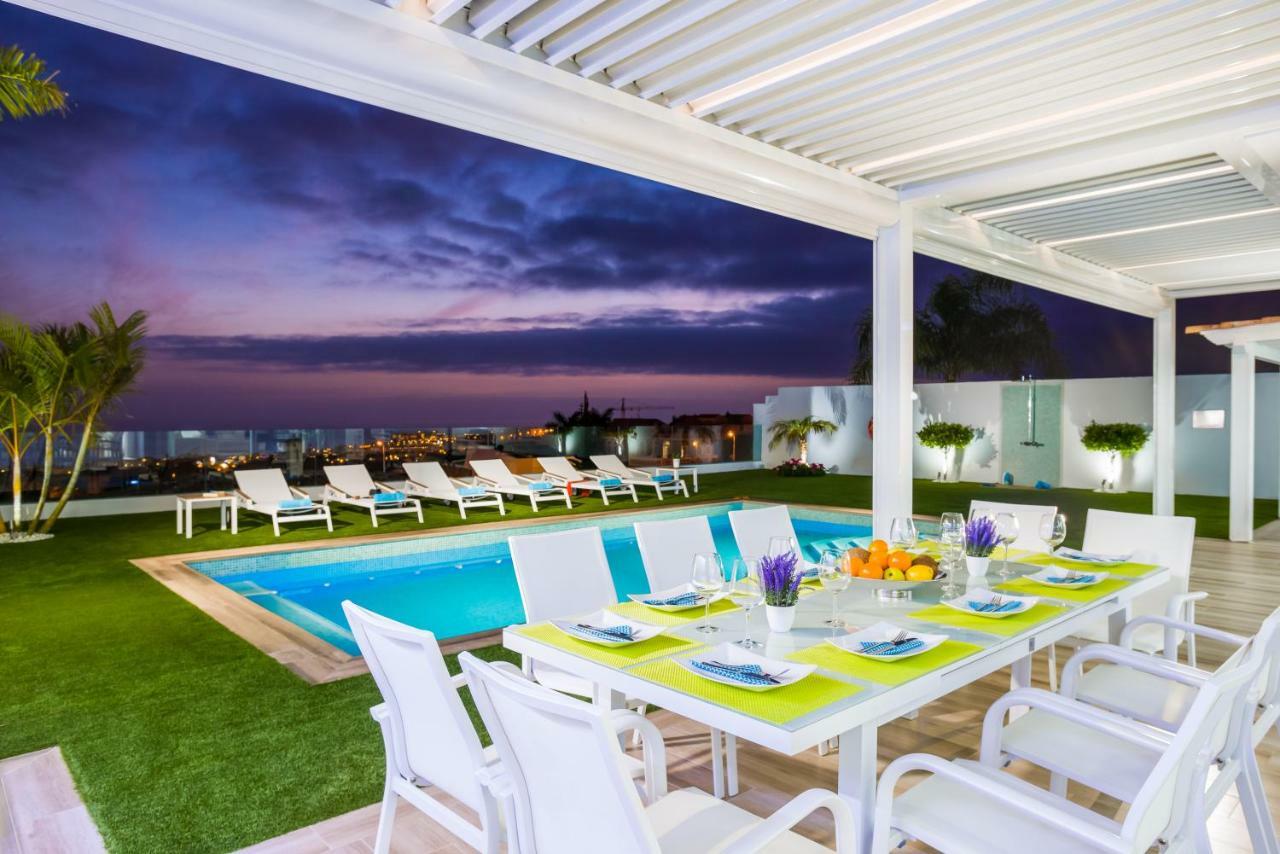 Villa Valentina Ocean View Heated Pool Costa Adeje  Luaran gambar