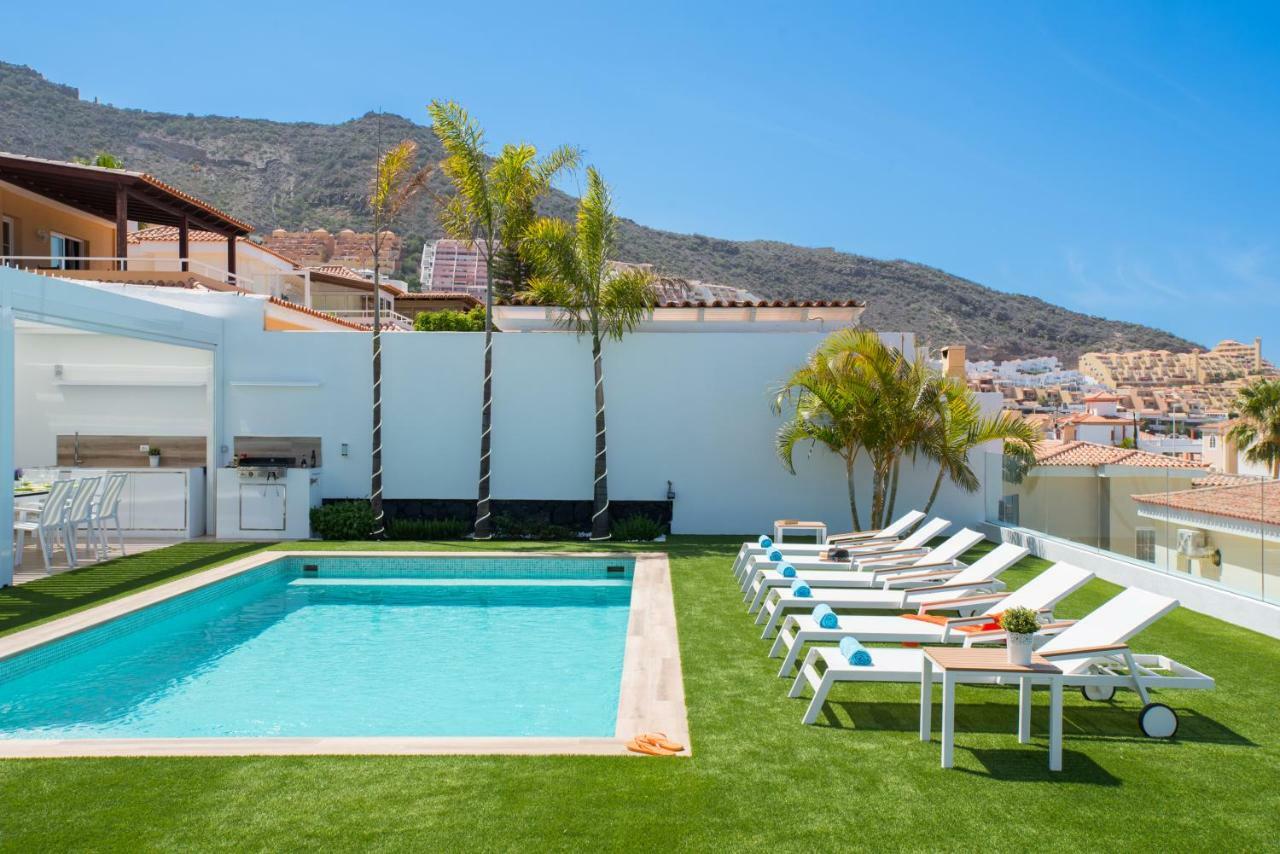 Villa Valentina Ocean View Heated Pool Costa Adeje  Luaran gambar