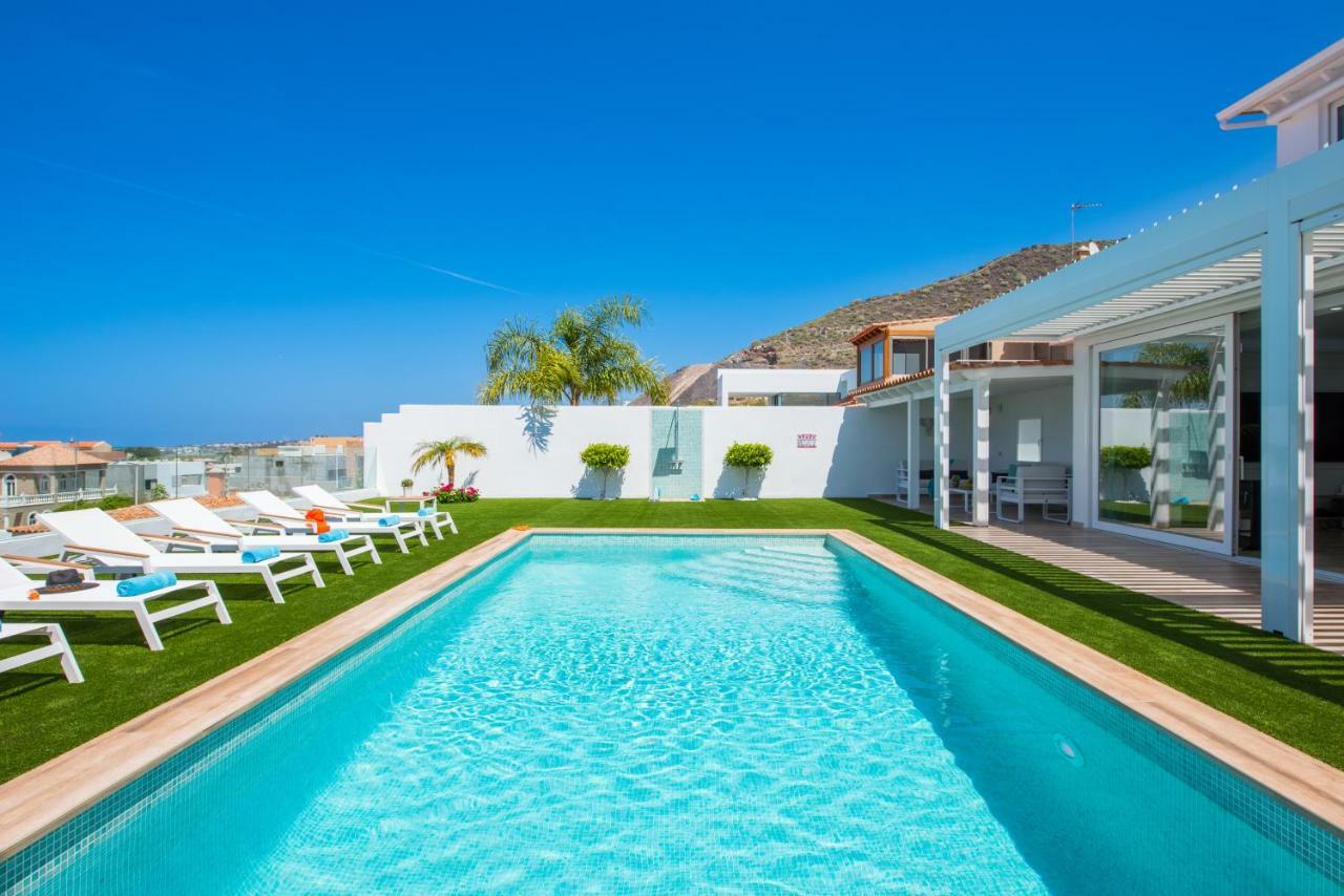 Villa Valentina Ocean View Heated Pool Costa Adeje  Luaran gambar