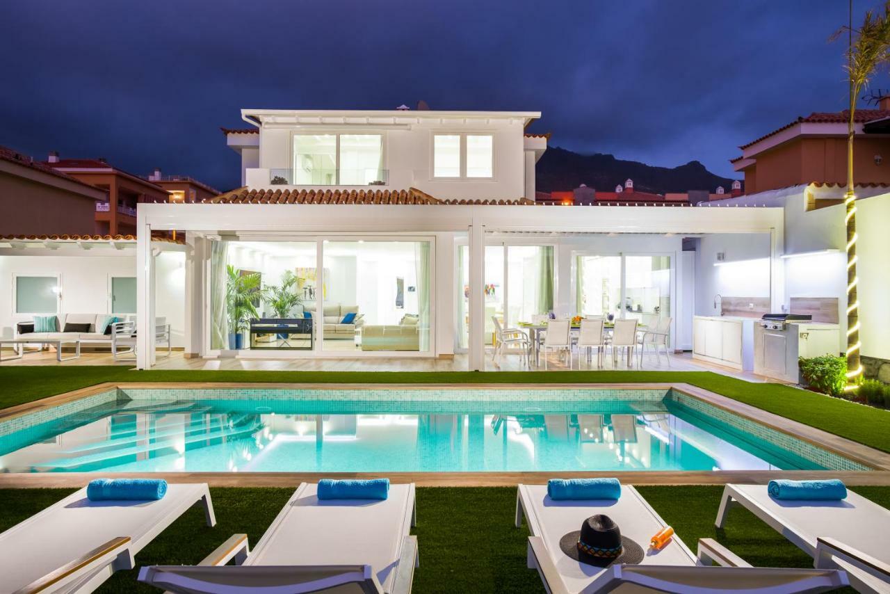 Villa Valentina Ocean View Heated Pool Costa Adeje  Luaran gambar