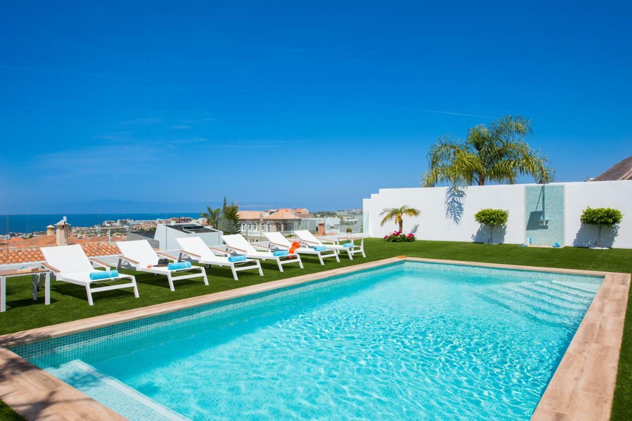 Villa Valentina Ocean View Heated Pool Costa Adeje  Luaran gambar