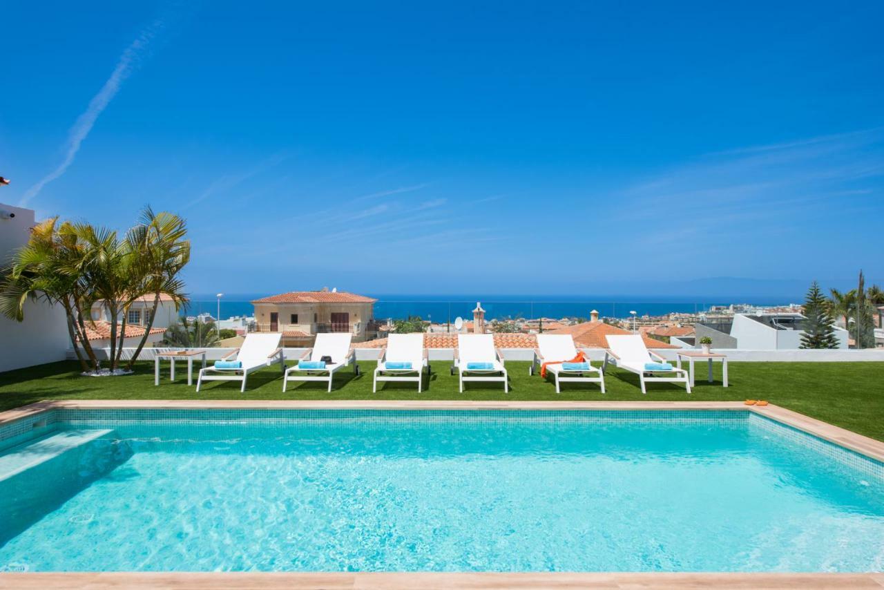 Villa Valentina Ocean View Heated Pool Costa Adeje  Luaran gambar