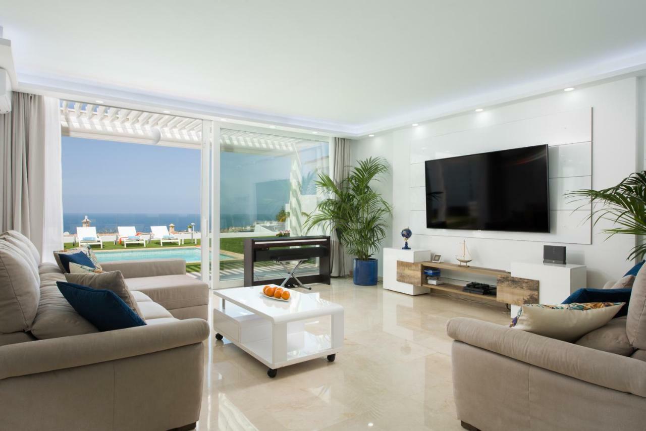 Villa Valentina Ocean View Heated Pool Costa Adeje  Luaran gambar