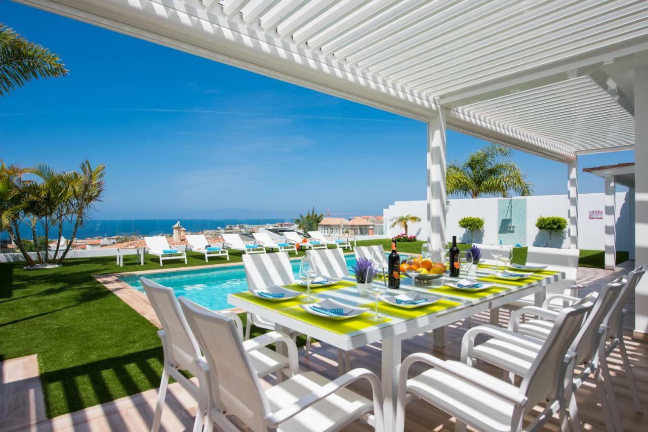 Villa Valentina Ocean View Heated Pool Costa Adeje  Luaran gambar