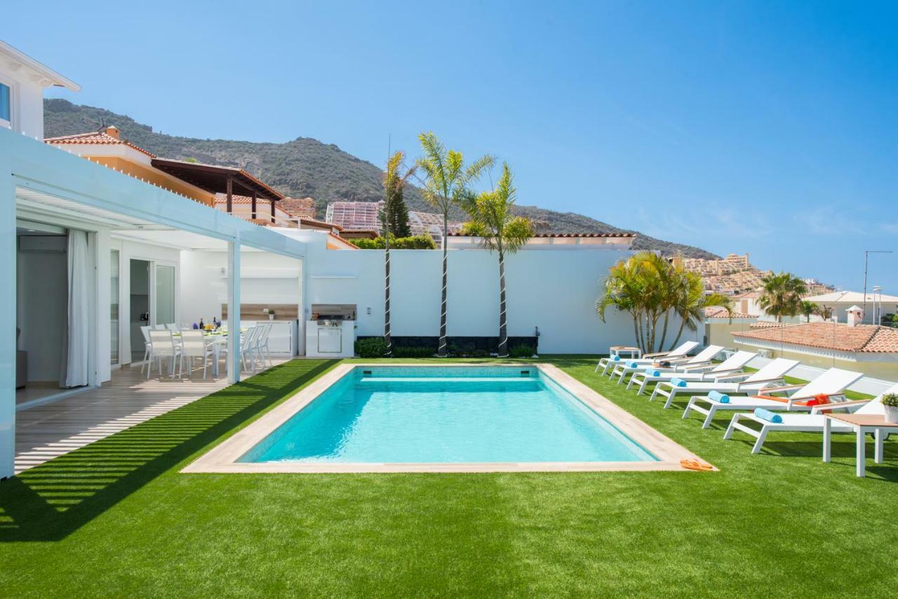 Villa Valentina Ocean View Heated Pool Costa Adeje  Luaran gambar