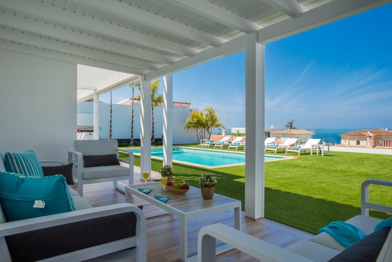 Villa Valentina Ocean View Heated Pool Costa Adeje  Luaran gambar